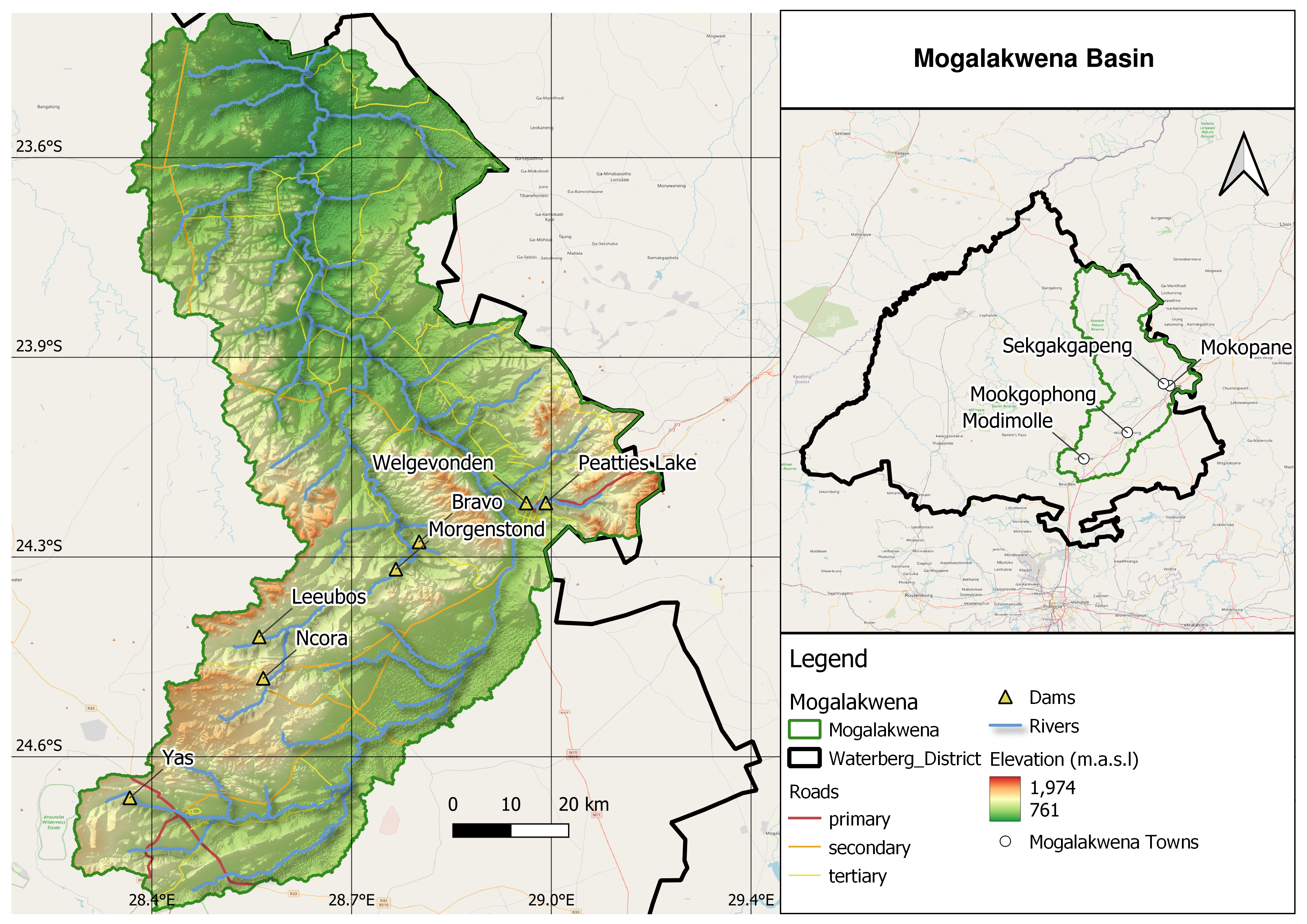 Mogalakwena River basin 